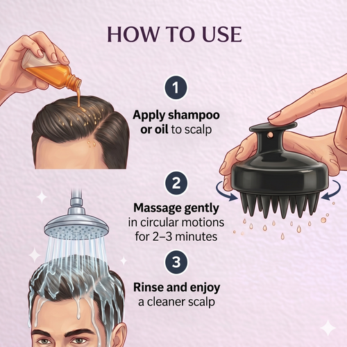 Scalp Cleansing Massager